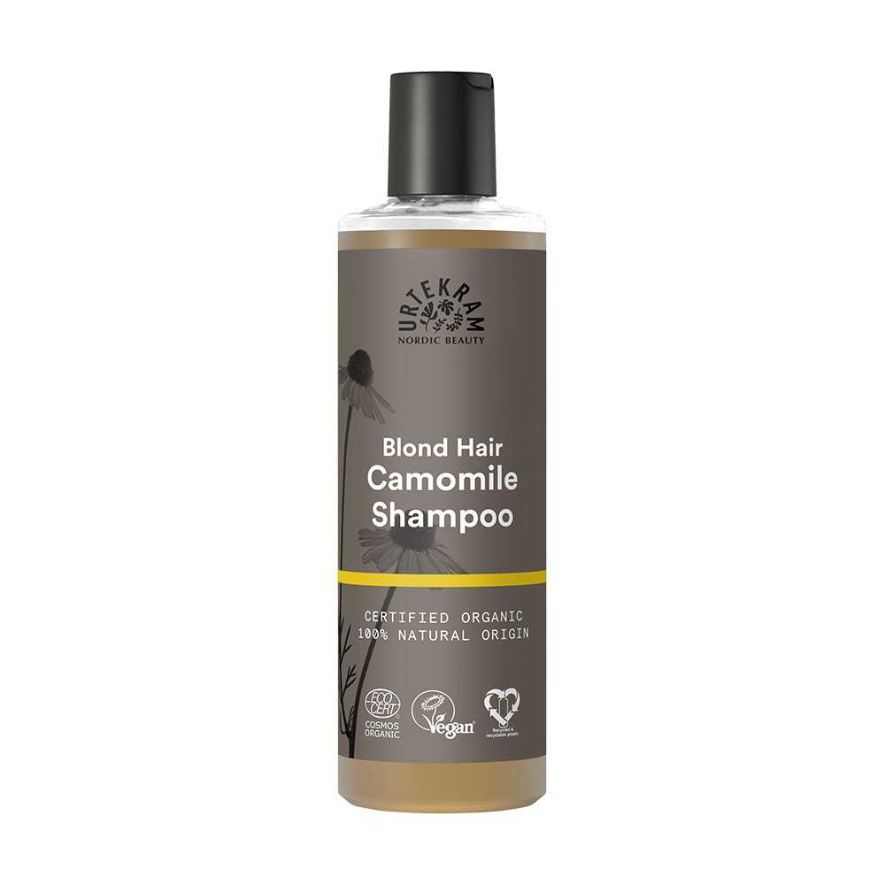 bote de Champú Camomila Pelo Rubio 250ml Eco Urtekram