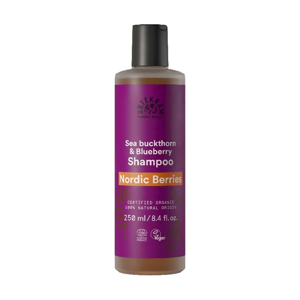 bote de Champú Frutos Rojos 250ml Eco Urtekram