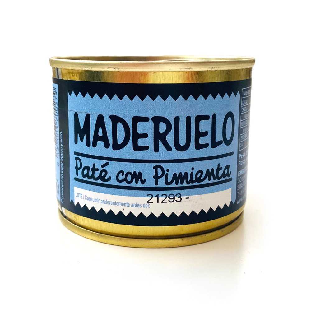 lata de Paté Con Pimienta Maderuelo Eco 225gr