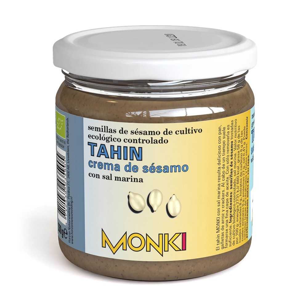 crema tahini tostado con sal monki