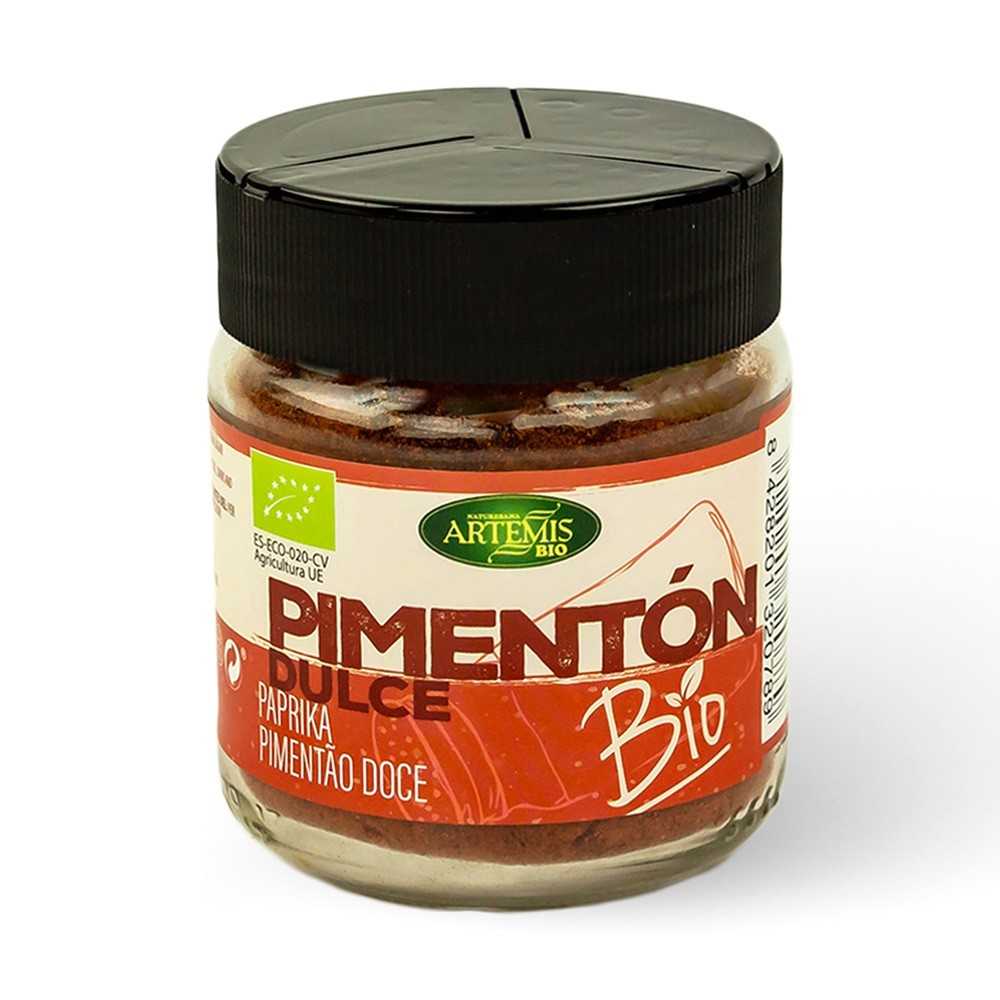 frasco de pimentón dulce ecológico artemis