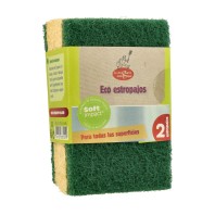 estropajo verde ecológico