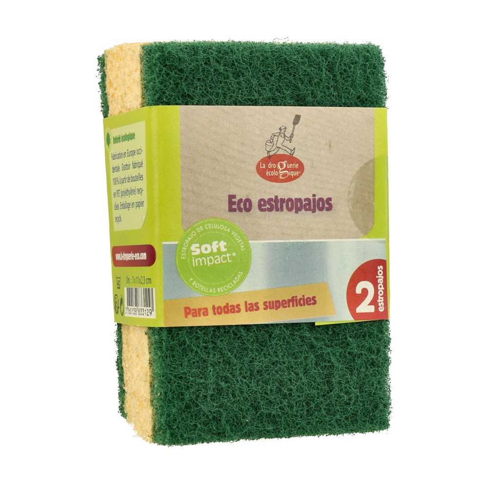 estropajo verde ecológico