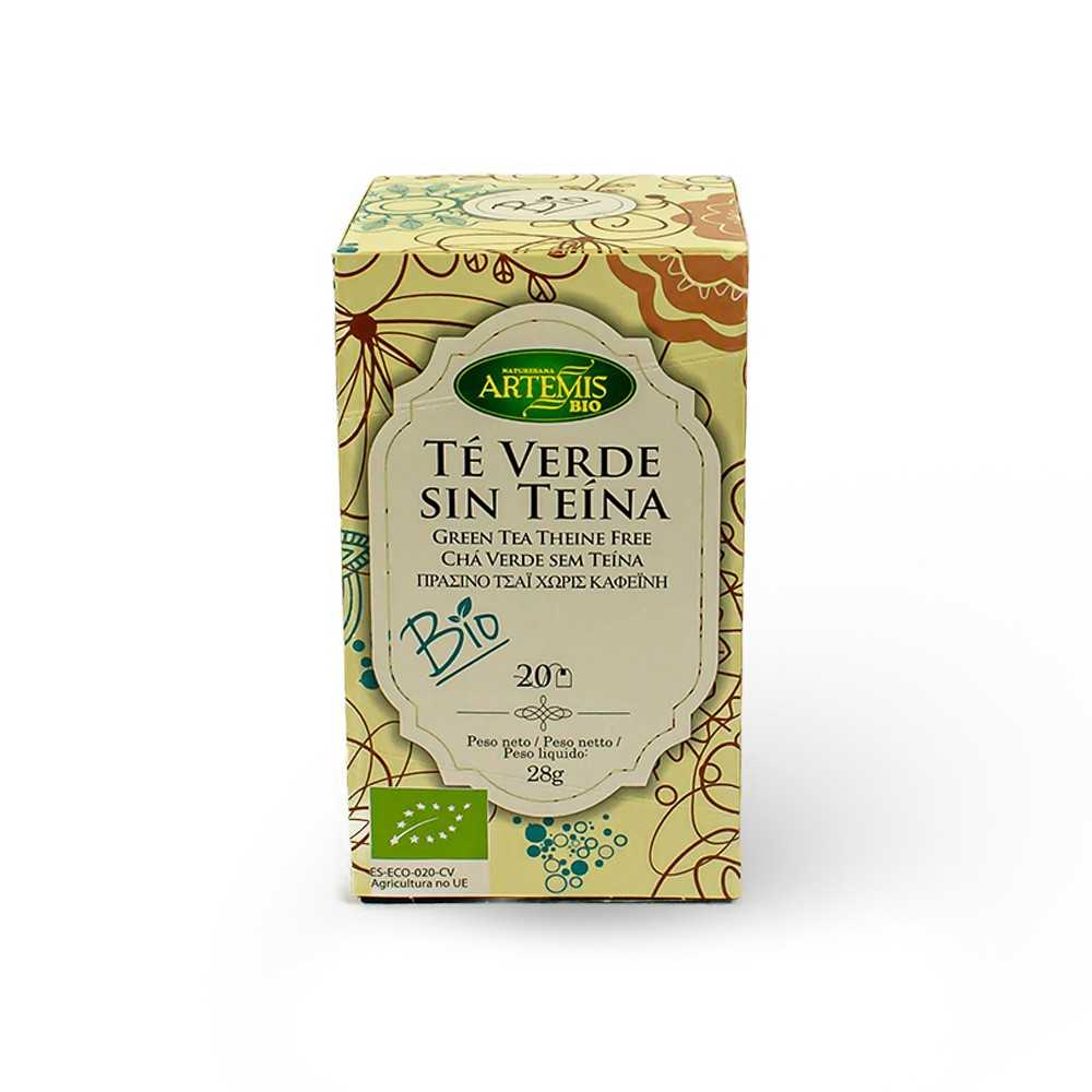 té ecológico en caja reciclada artemis