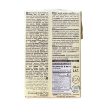 información nutricional Crema vegetal para cocinar sin lactosa