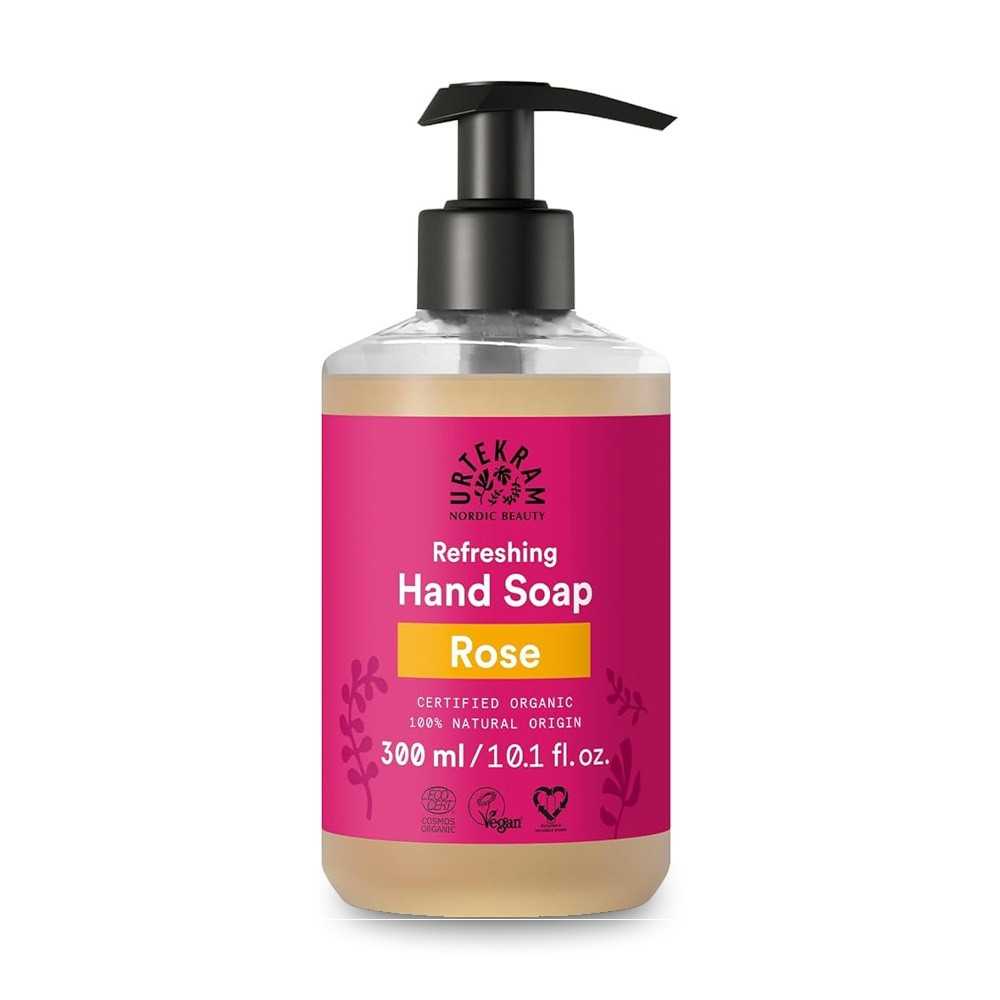 jabón ecológico de rosas