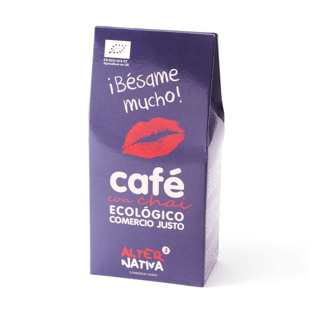 Paquete de café molido con chai ecológico Alternativa 3