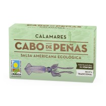 Calamares ecológicos en salsa americana