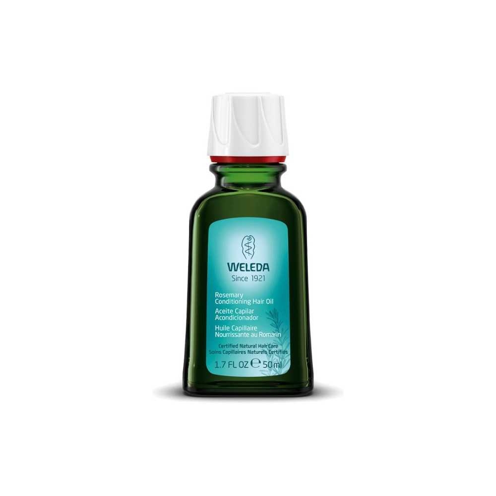 Botella de aceite capilar nutritivo Weleda