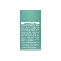 Ingredientes naturales: trébol, bardana y romero