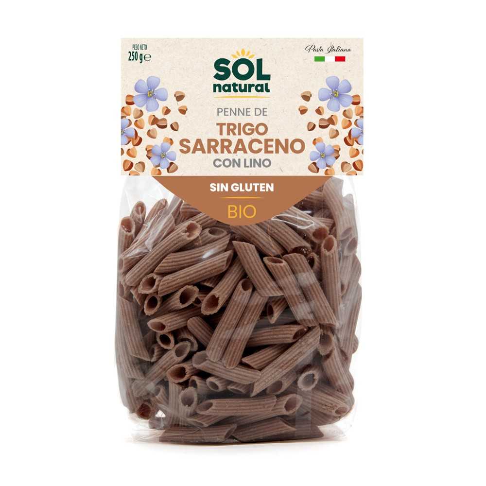 Macarrones trigo sarraceno sin gluten Sol Natural