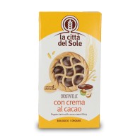 Tartaletas ecológicas con crema de cacao