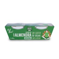Postre de almendra y vainilla ecológico