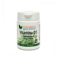Bote de 120 Perlas de Vitamina D3 (Colecalciferol)