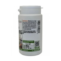 información en el lateral del bote de Bisglicinato de Magnesio Manabios 90 cápsulas