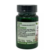 ingredientes Cápsulas Cúrcuma y Piperina Manabios