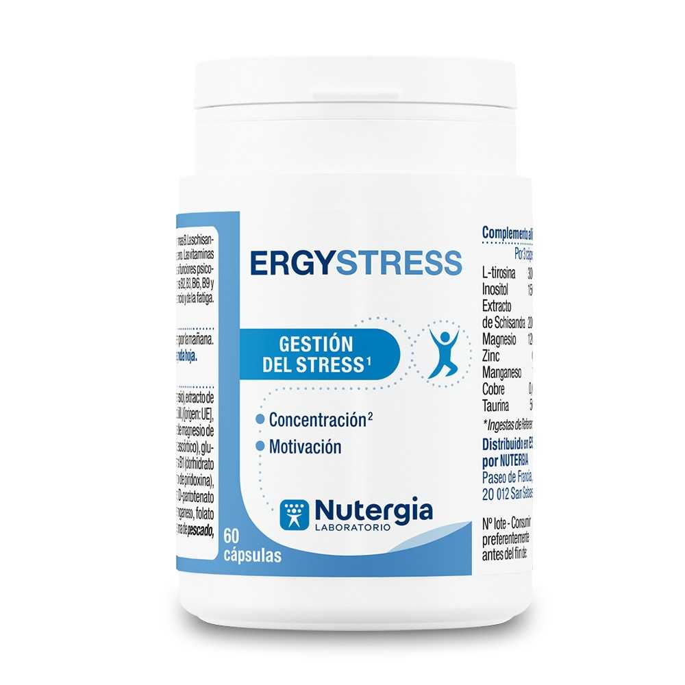 Ergystress 60 Cápsulas Nutergia