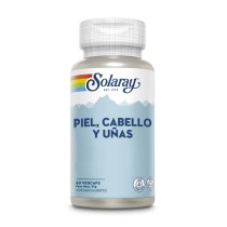 envase Piel Cabello Uñas Solaray 60 cápsulas