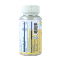 parte trasera bote de Vitamina B12 con ácido fólico Solaray 1000 mcg