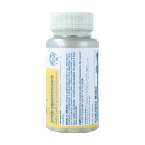 parte lateral bote de Vitamina B12 con ácido fólico Solaray 1000 mcg