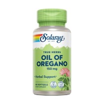 Frasco Oil of Oregano Solaray 150 mg 60 perlas