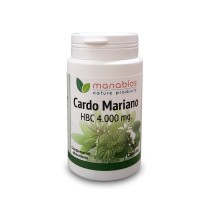Cardo mariano 90 cápsulas 4000mg veg manabios