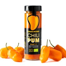 Salsa picante media de pimiento habanero ecológico