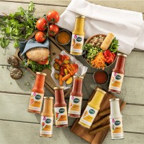 colección de salsas de Naturata