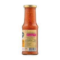 etiqueta botella de Salsa barbacoa Naturata