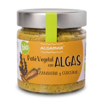 Paté vegetal algas zanahoria y cúrcuma