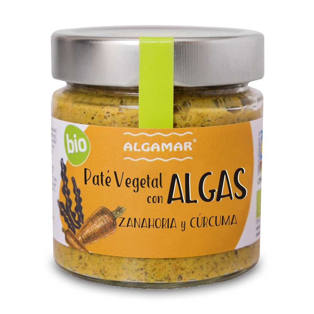 Paté vegetal algas zanahoria y cúrcuma Paté vegetal algas zanahoria y cúrcuma