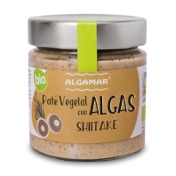 Tarro de paté vegetal bio sabor algas y shiitake