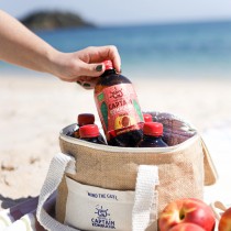 playa con kombucha de melocotón