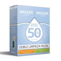 Pack Doble Limpieza Weleda con aceite y gel eco