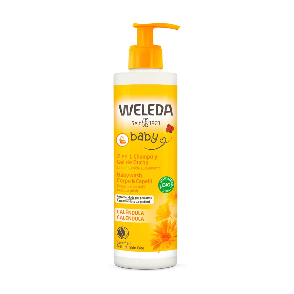Caléndula Champú y Gel de ducha Weleda