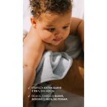 Limpieza extra suave 2 en 1 sin jabón Deja el cabello suave, sedoso y fácil de peinar