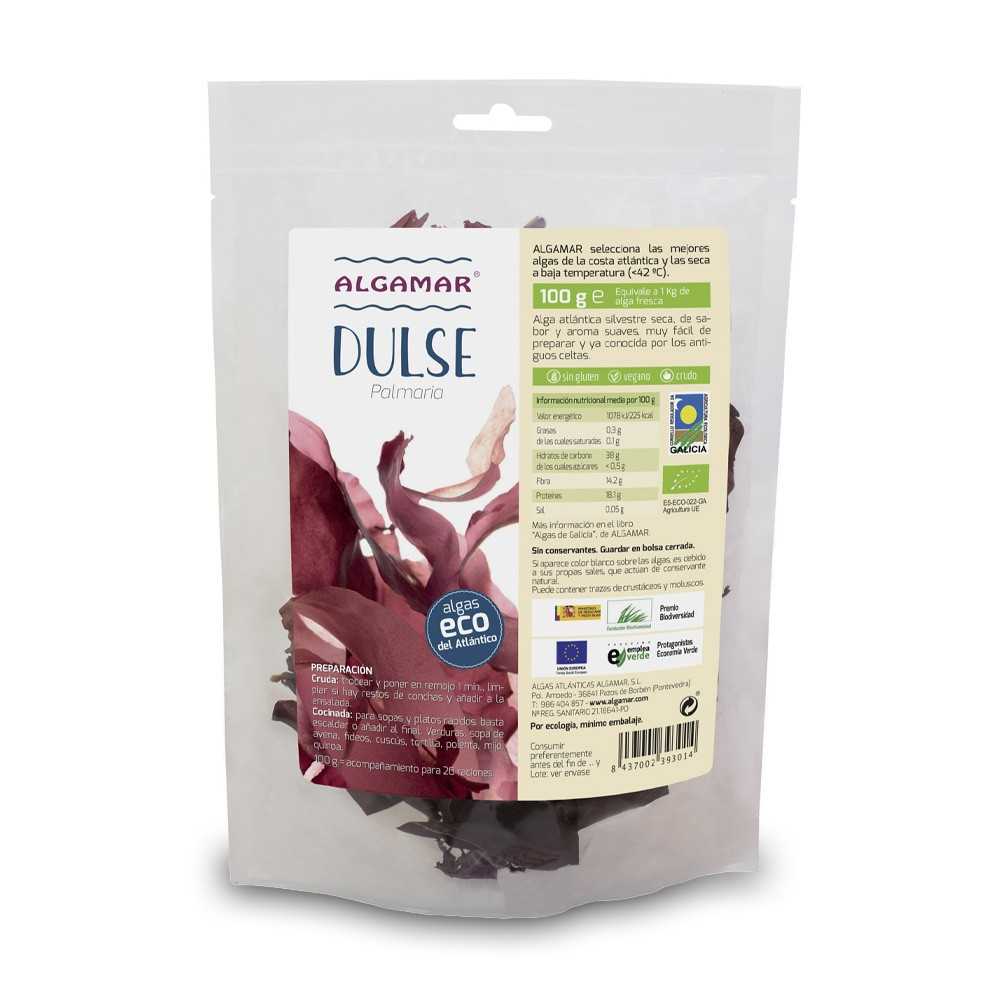 bolsa de Alga Dulse roja bio para ensaladas y sopas bolsa de Alga Dulse roja bio para ensaladas y sopas