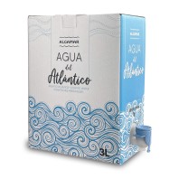 Agua del océano Atlántico frente a Islas Cíes