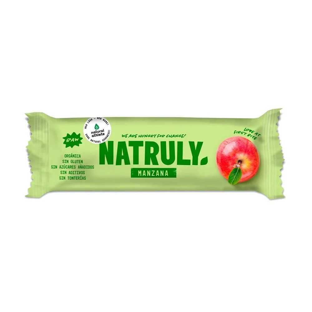 Barrita de manzana sin azúcares añadidos eco Natruly 40g