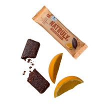 Barrita de cacao y naranja eco 40g Natruly