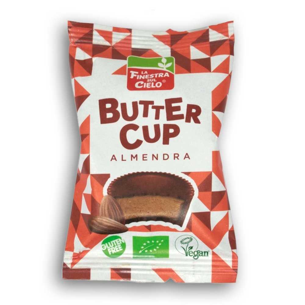 Almendra Butter Cup ecológica con chocolate negro crudo