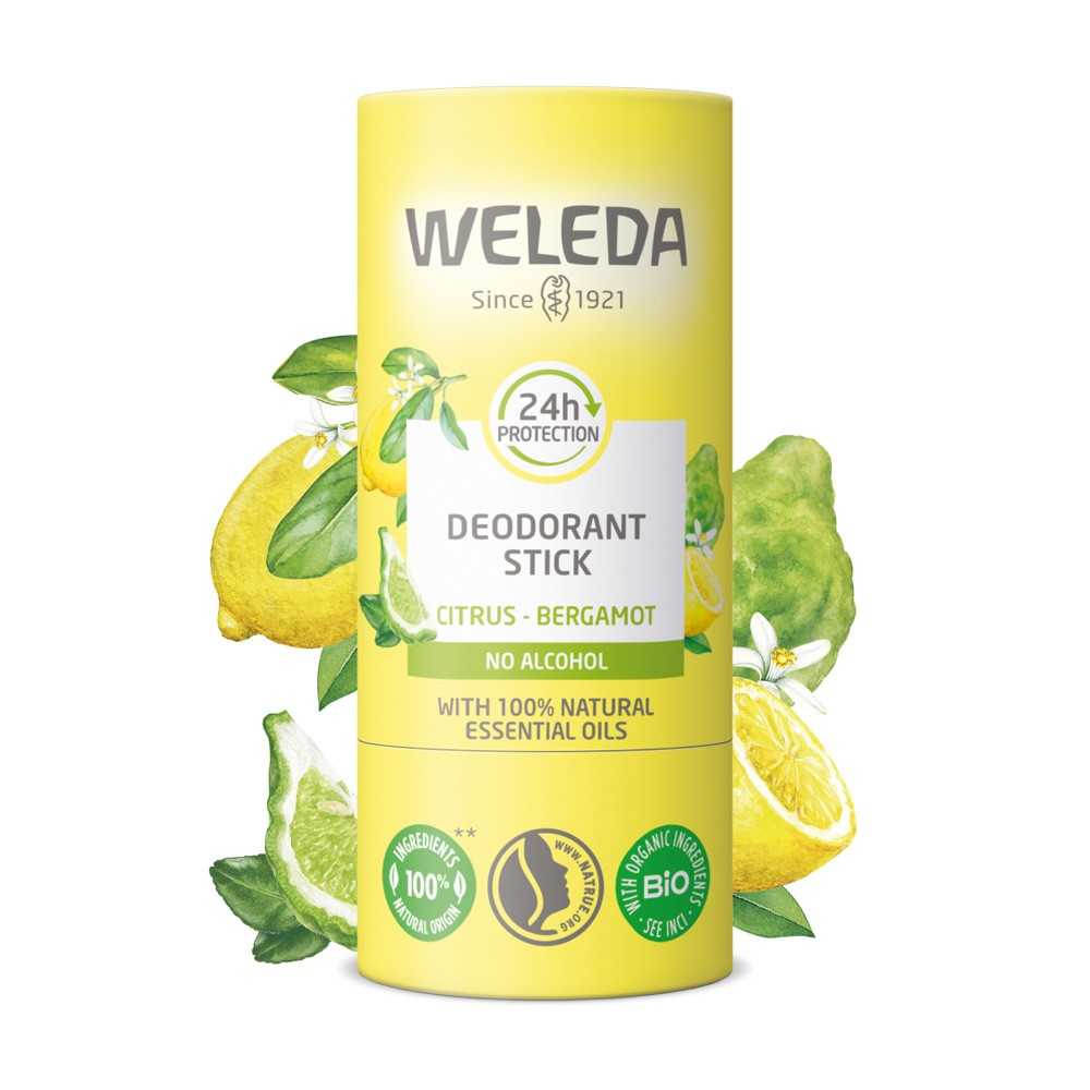 Desodorante stick cítrico Weleda 50g