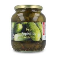 Pepinillos agridulces ecológicos Machandel 350g