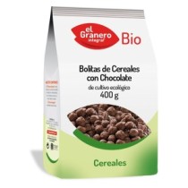 Bolitas de Cereales con Chocolate ecológico