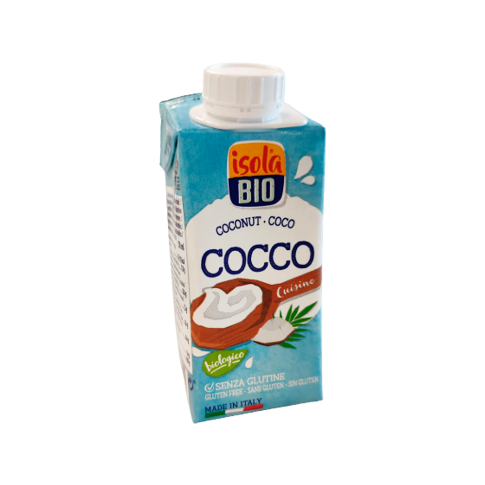 Crema para cocinar de Coco Eco. 200ml Isola