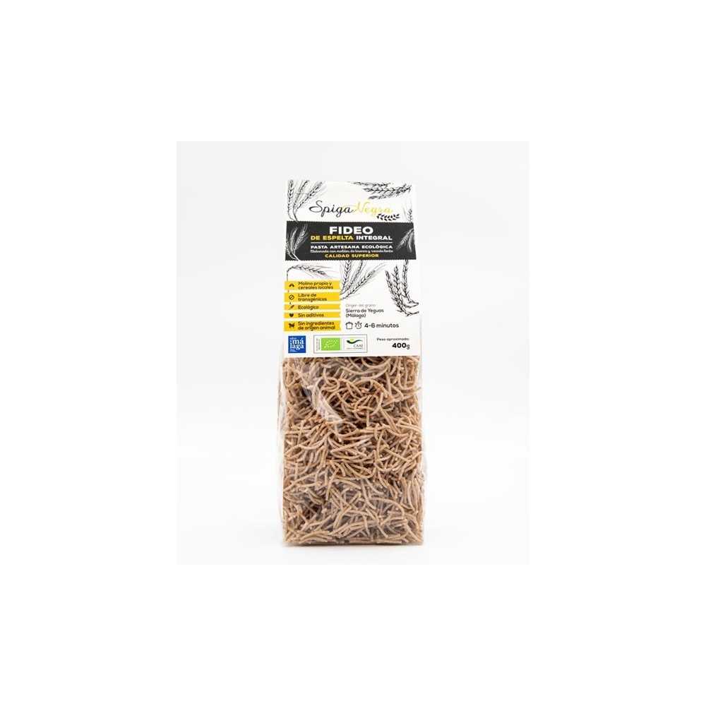 Fideos Integrales de Espelta Eco 400Gr  SpigaNegra