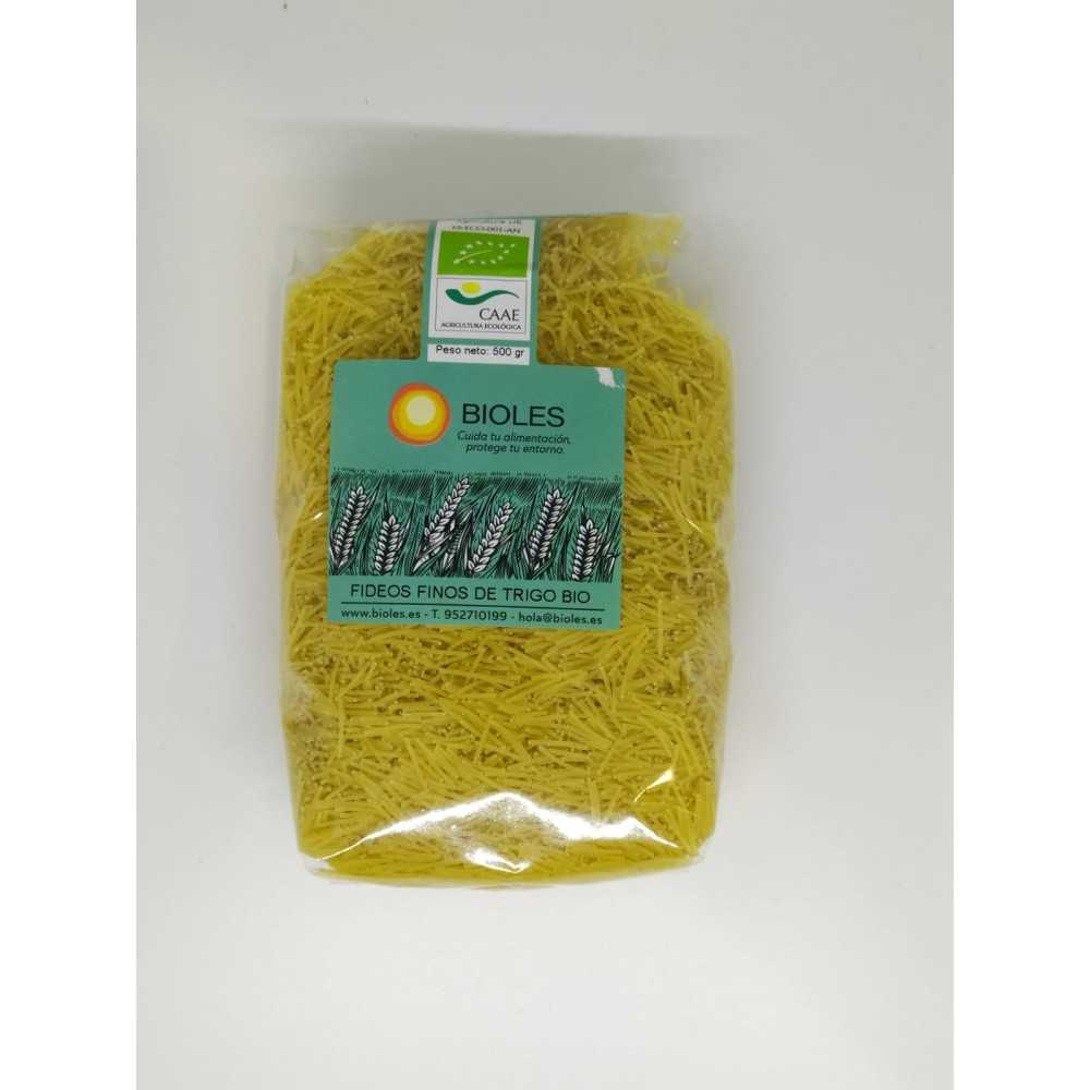 Fideos Blancos Eco 500gr Bioles