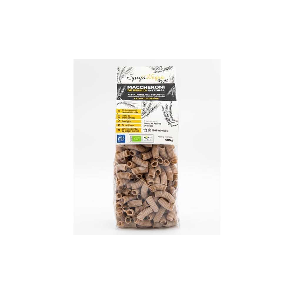Maccheroni Espelta Integral Eco 400gr SpigaNegra