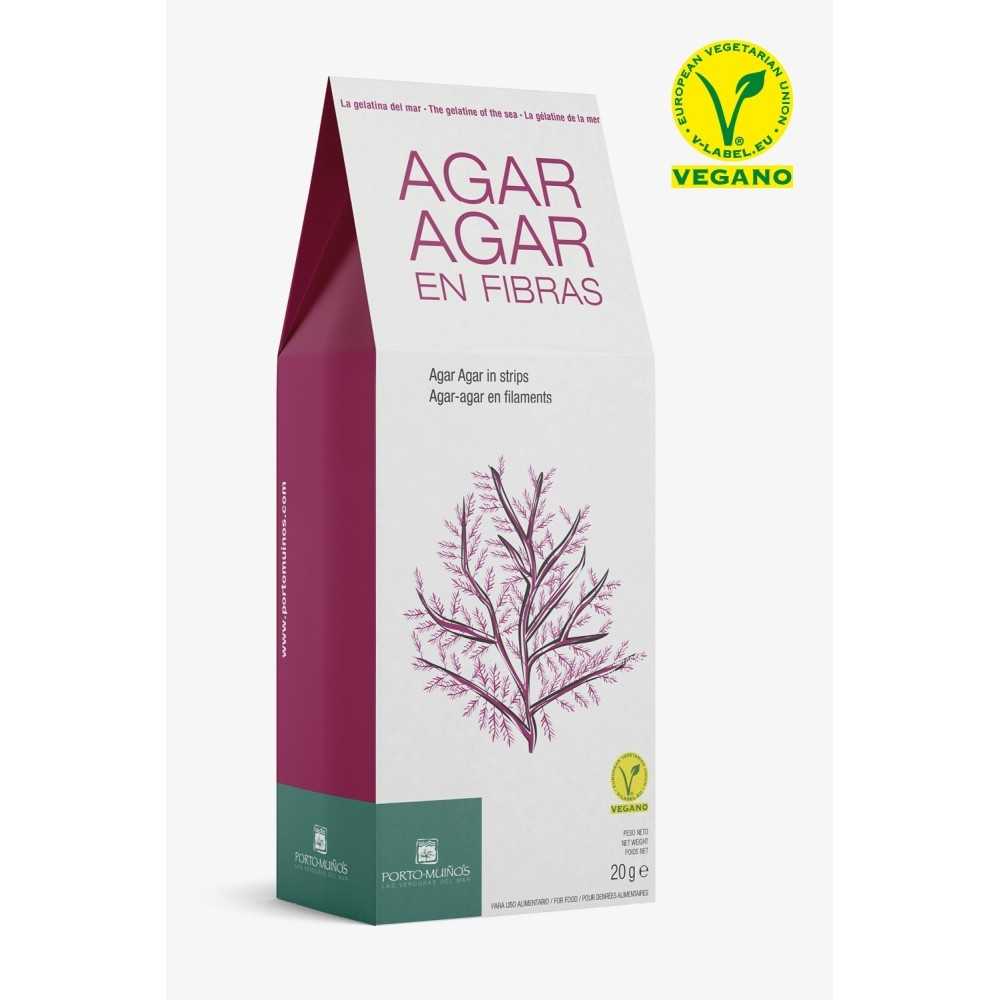 Algas Agar Agar Fibras Eco 20gr byPortomuiños