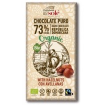 Chocolate 73% con Avellanas Eco 150gr Chocolates Solé